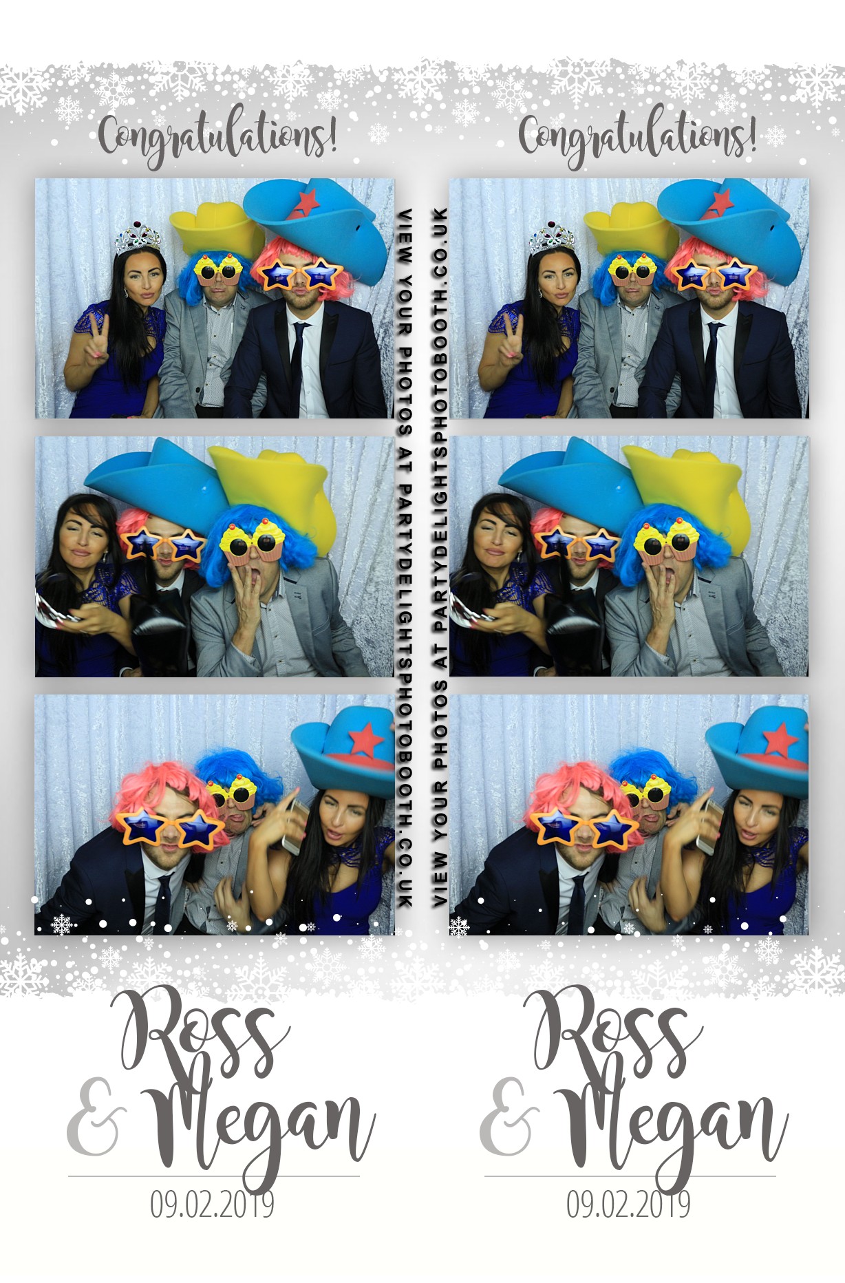 Ross and Megan’s Wedding - Prints | View more photos from the event at gallery.partydelightsphotobooth.co.uk/u/PartyDelightsPhotoBooth/Ross-and-Megan’s-Wedding-Prints